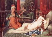 Jean Auguste Dominique Ingres Odalisque with a Slave china oil painting artist